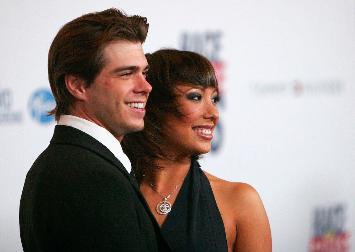 Matthew Lawrence and Cheryl Burke