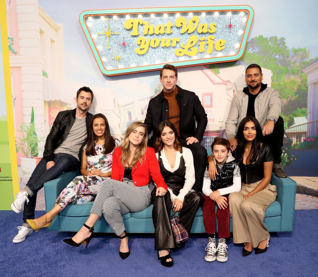 Matt Long, Athena Karkanis, Melissa Roxburgh, Luna Blaise, Josh Dallas, Jack Messina, Parveen Kaur, and J.R. Ramirez of 'Manifest'