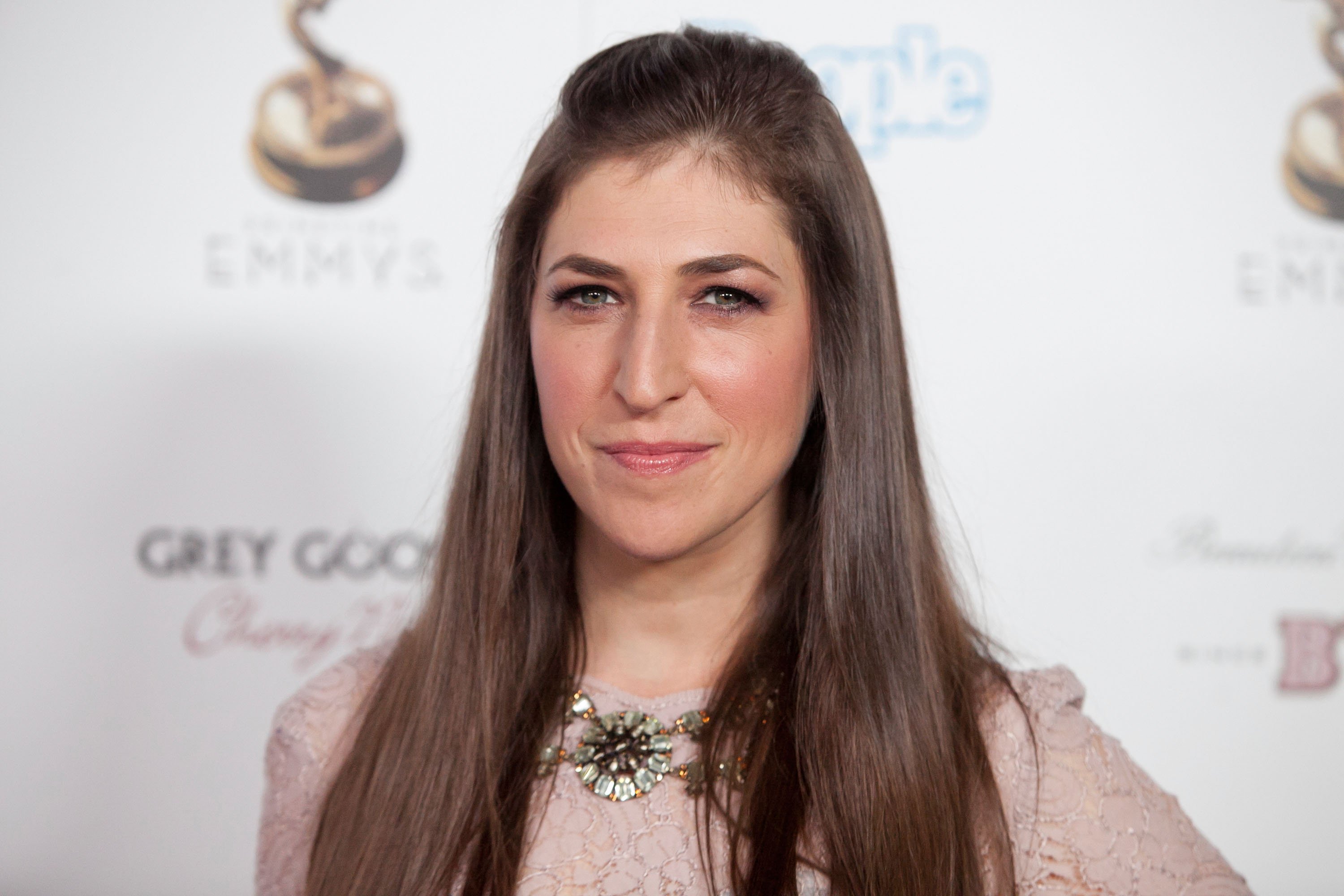 Mayim Bialik attends The Academy Of Television Arts & Sciences Performer Nominees' 64th Primetime Emmy Awards Reception