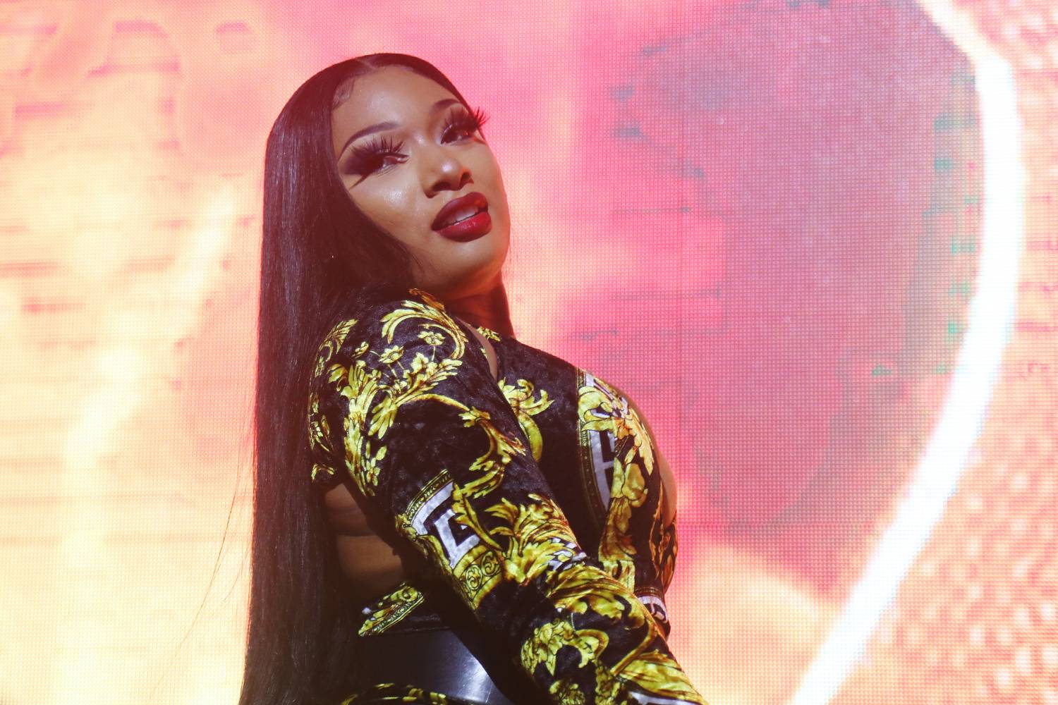 Megan Thee Stallion performs onstage at the 2020 MAXIM Big Game Experience on February 01, 2020 in Miami, Florida.