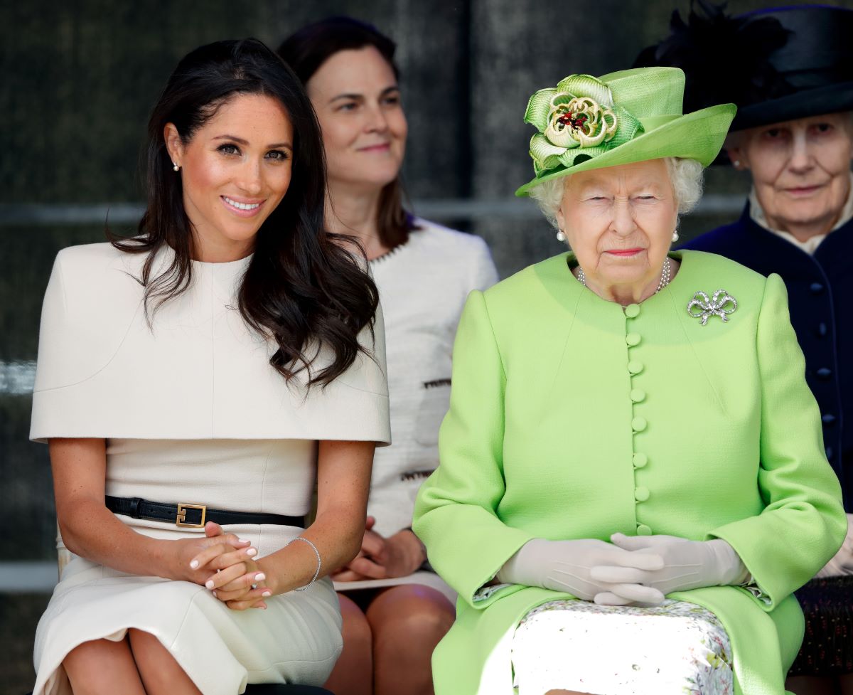 Meghan, Duchess of Sussex and Queen Elizabeth II