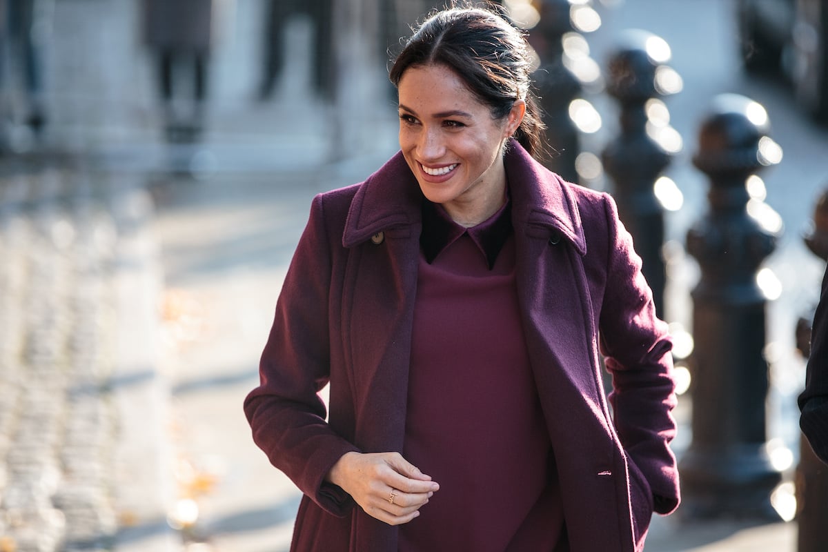 Meghan, The Duchess of Sussex visits the Hubb Community Kitchen to see how funds raised by the 'Together: Our Community' Cookbook are making a difference at Al Manaar, North Kensington on November 21, 2018 in London, England. 