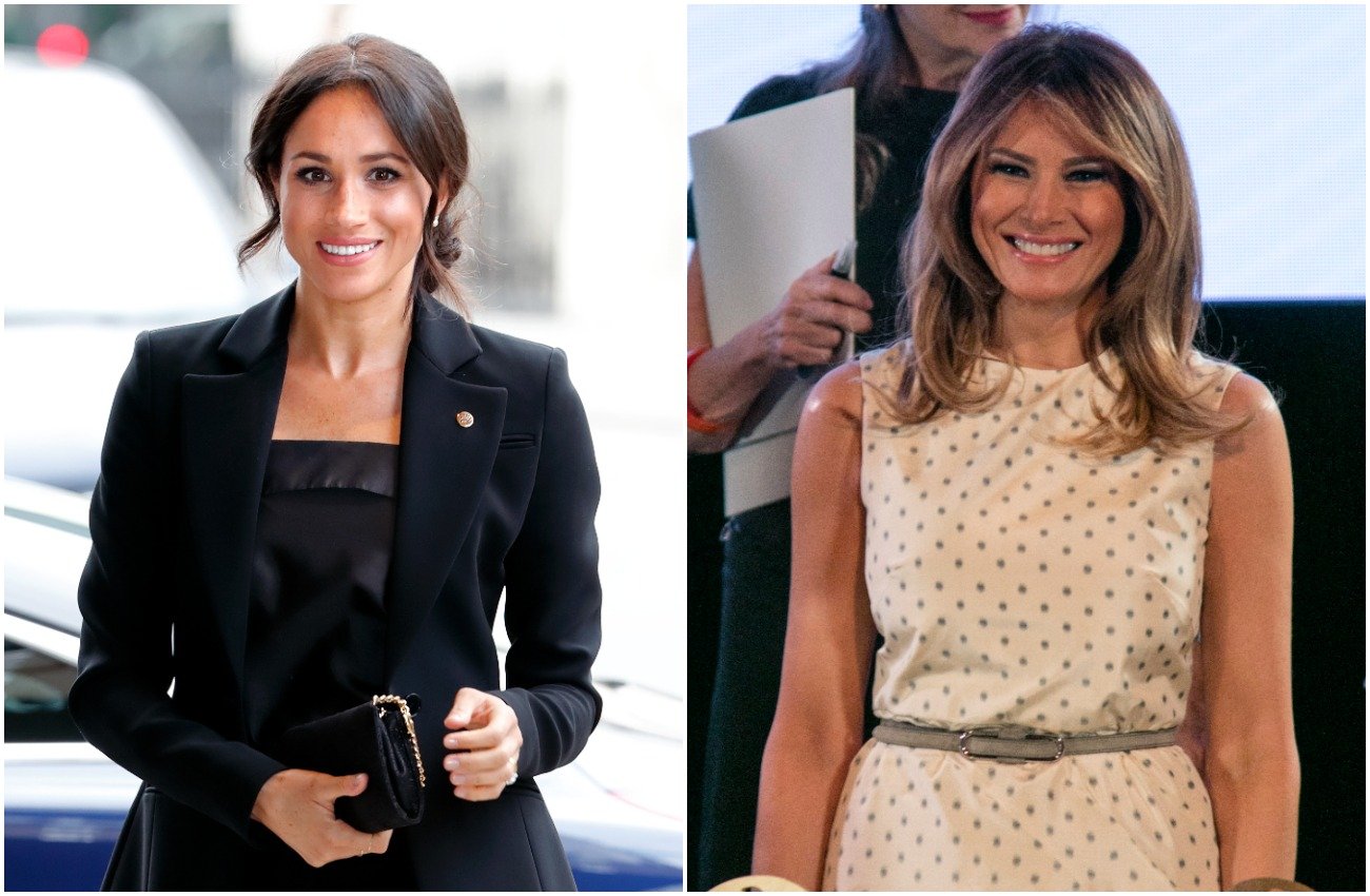 Meghan Markle and Melania Trump