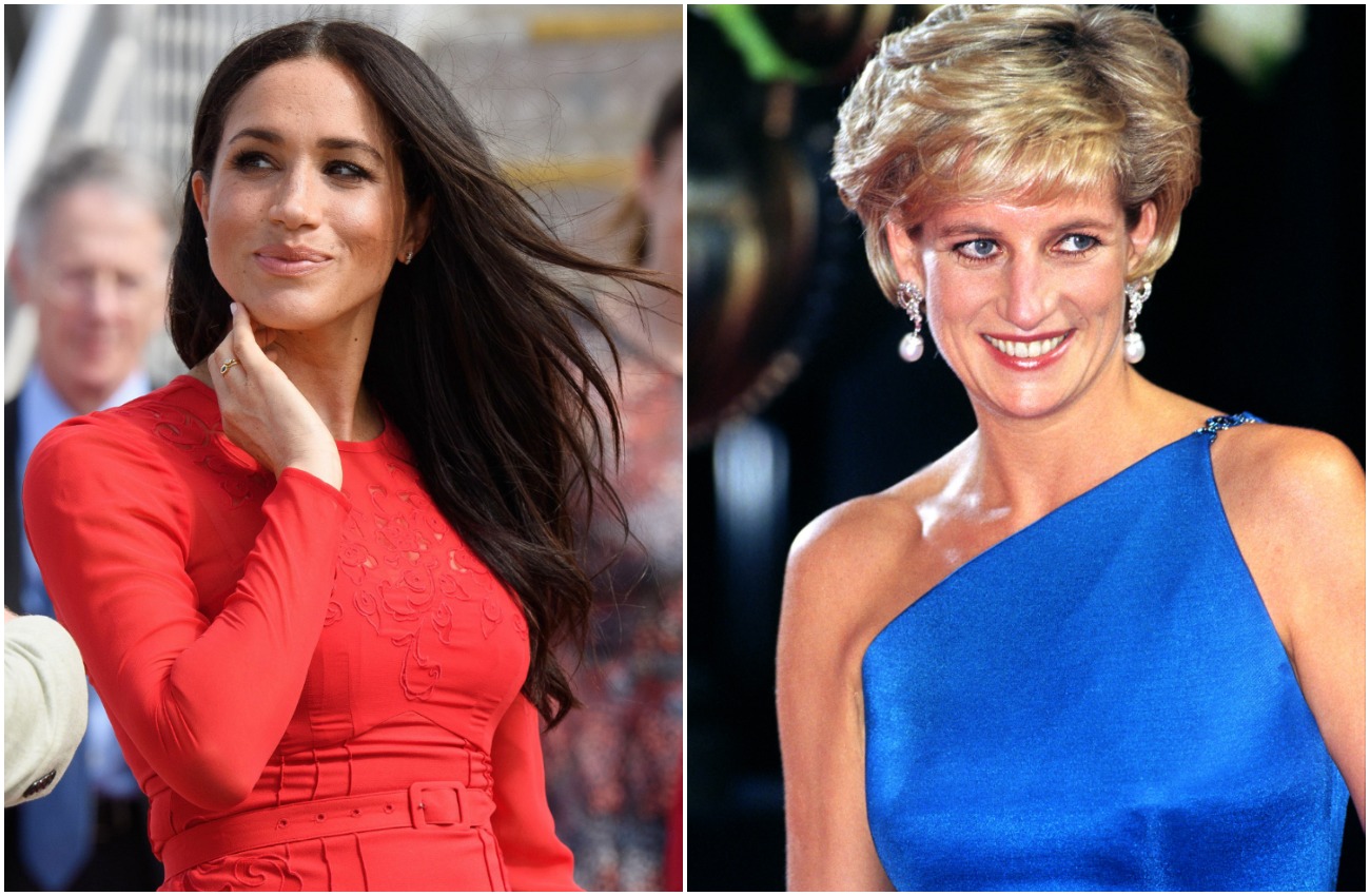 Meghan Markle and Princess Diana