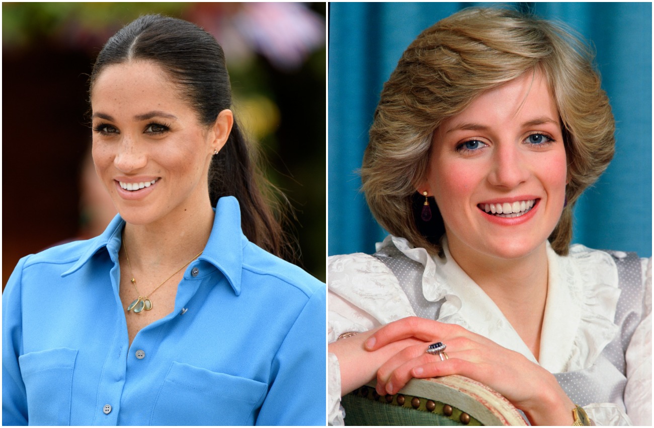 Meghan Markle and Princess Diana