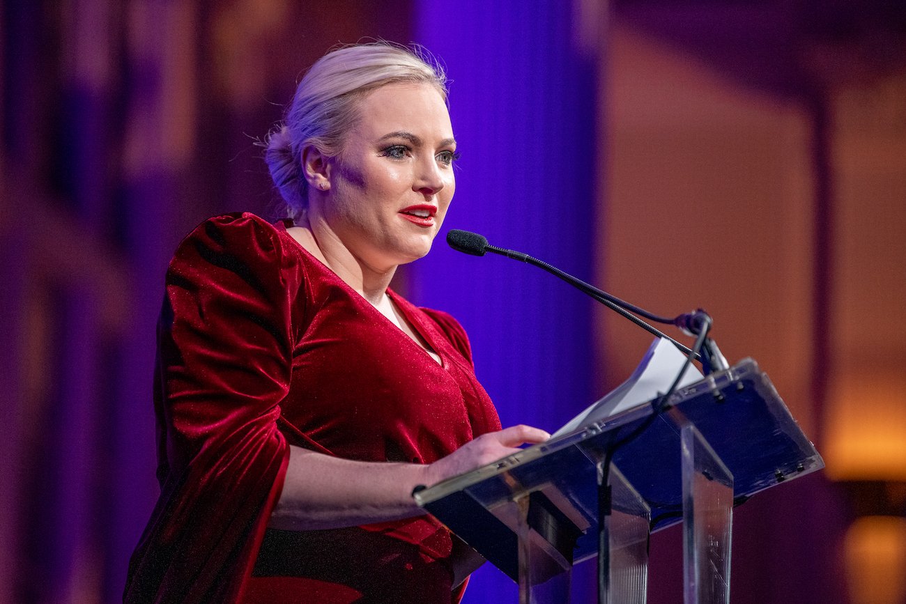 Meghan McCain of 'The View' on stage during the 29th Annual Achilles Gala
