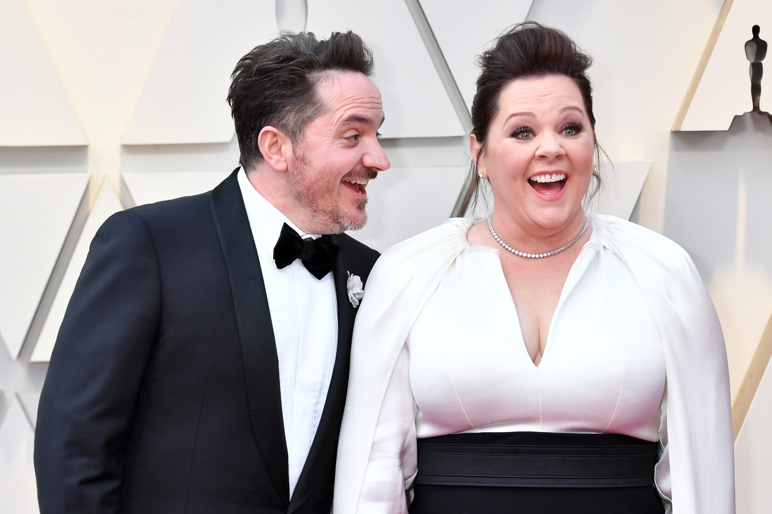 Ben Falcone and Melissa McCarthy attends the 91st Annual Academy Awards