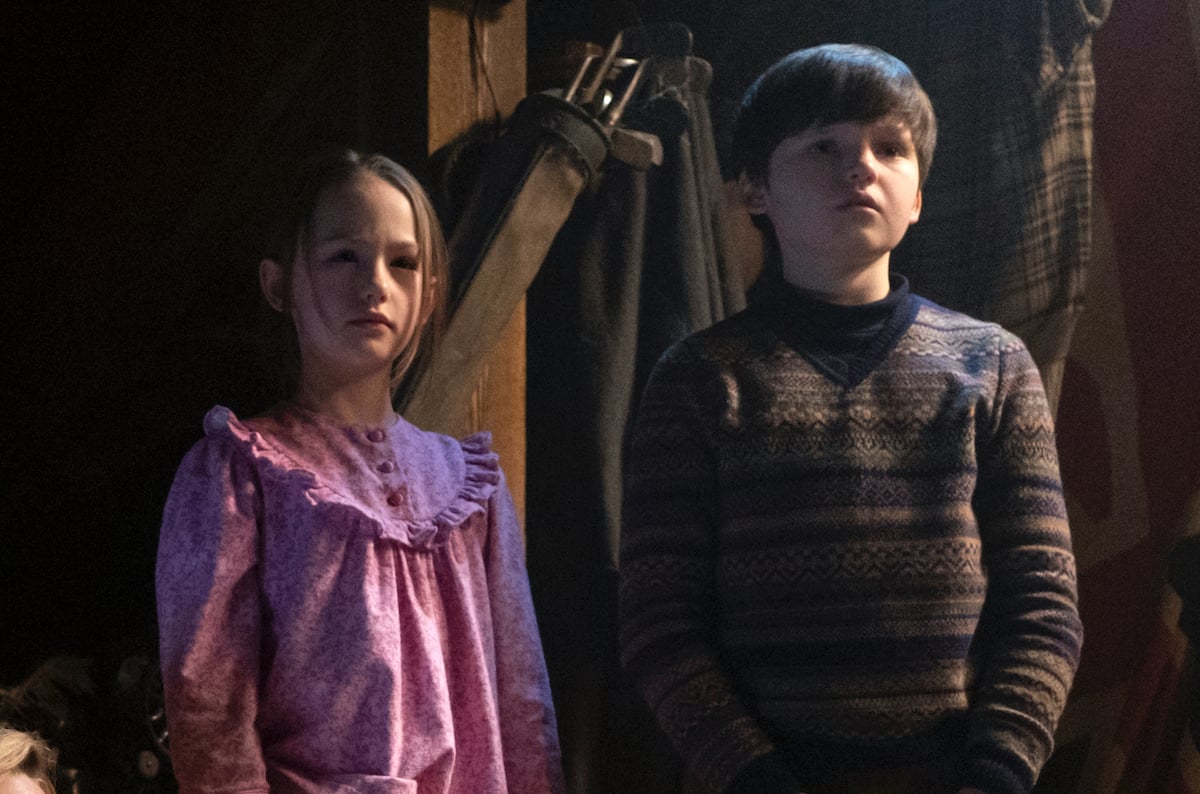 Amelie Smith and Benjamin Evan Ainsworth in 'The Haunting of Bly Manor' | Eike Schroter/Netflix