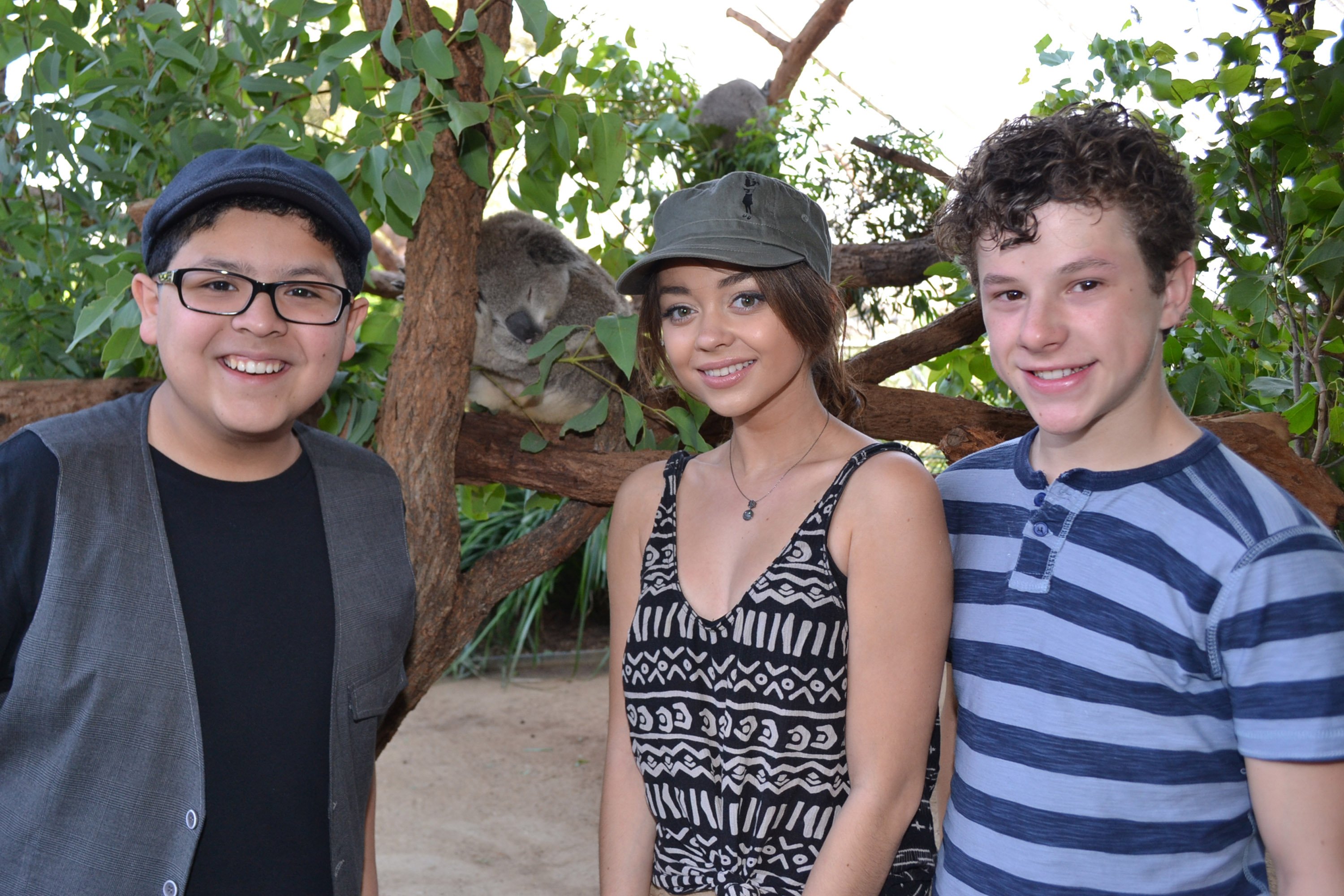 Rico Rodriguez, Sarah Hyland and Nolan Gould of 'Modern Family'