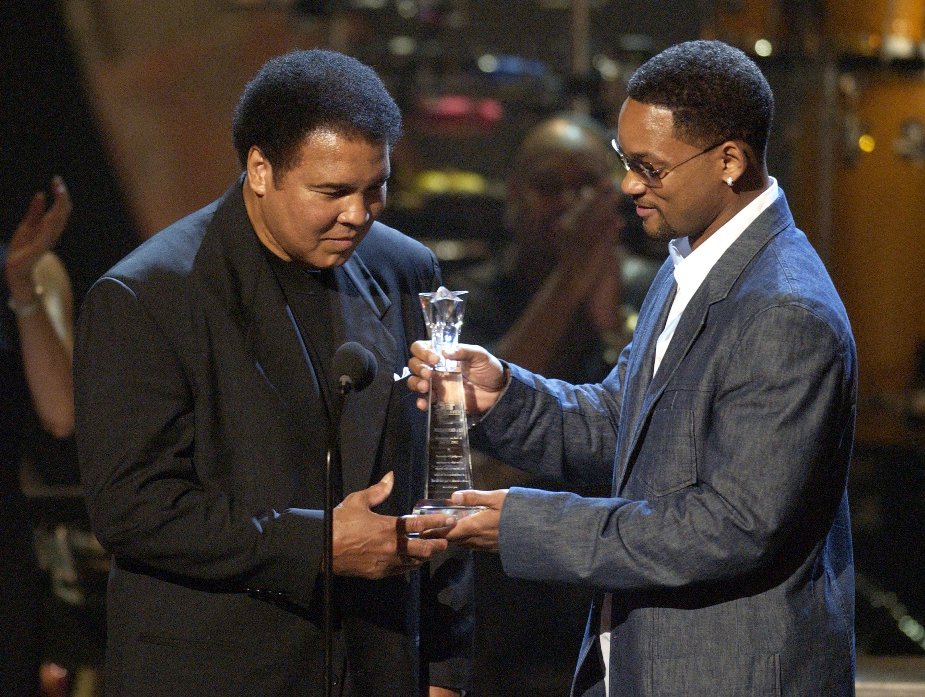 Muhammad Ali and Will Smith