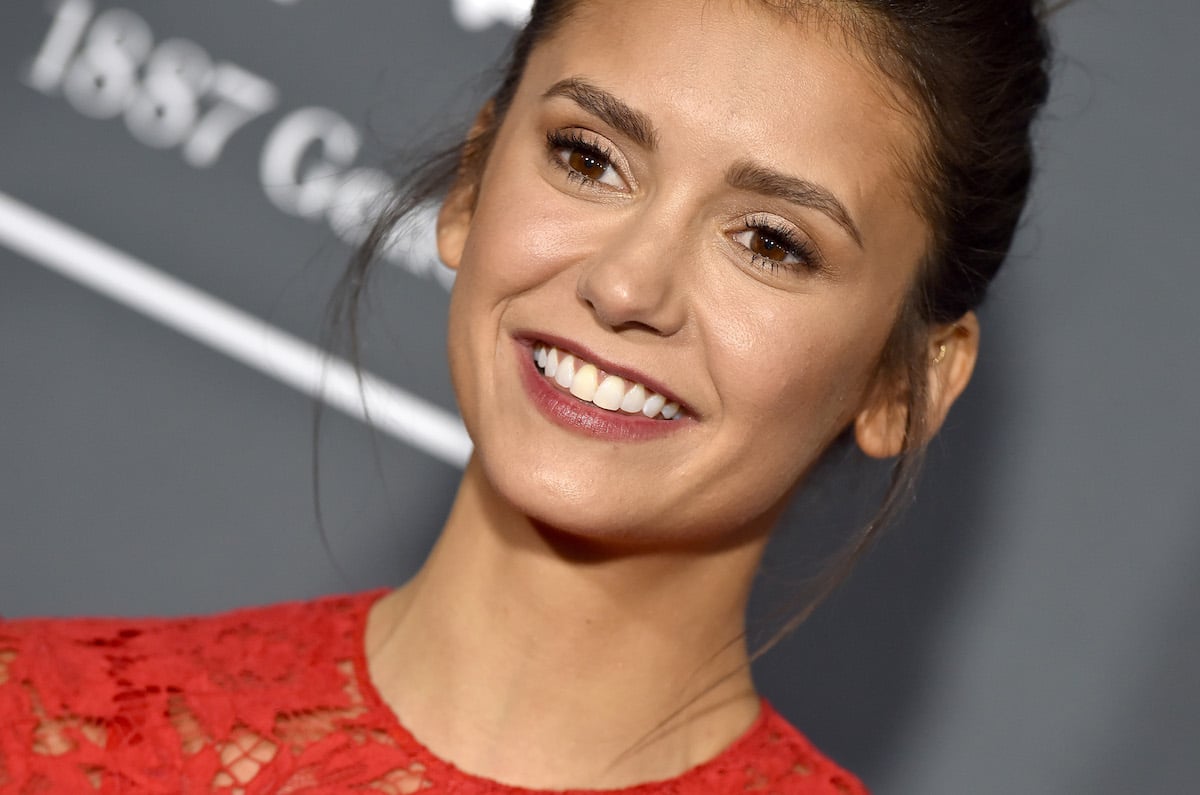 Nina Dobrev at an award show.