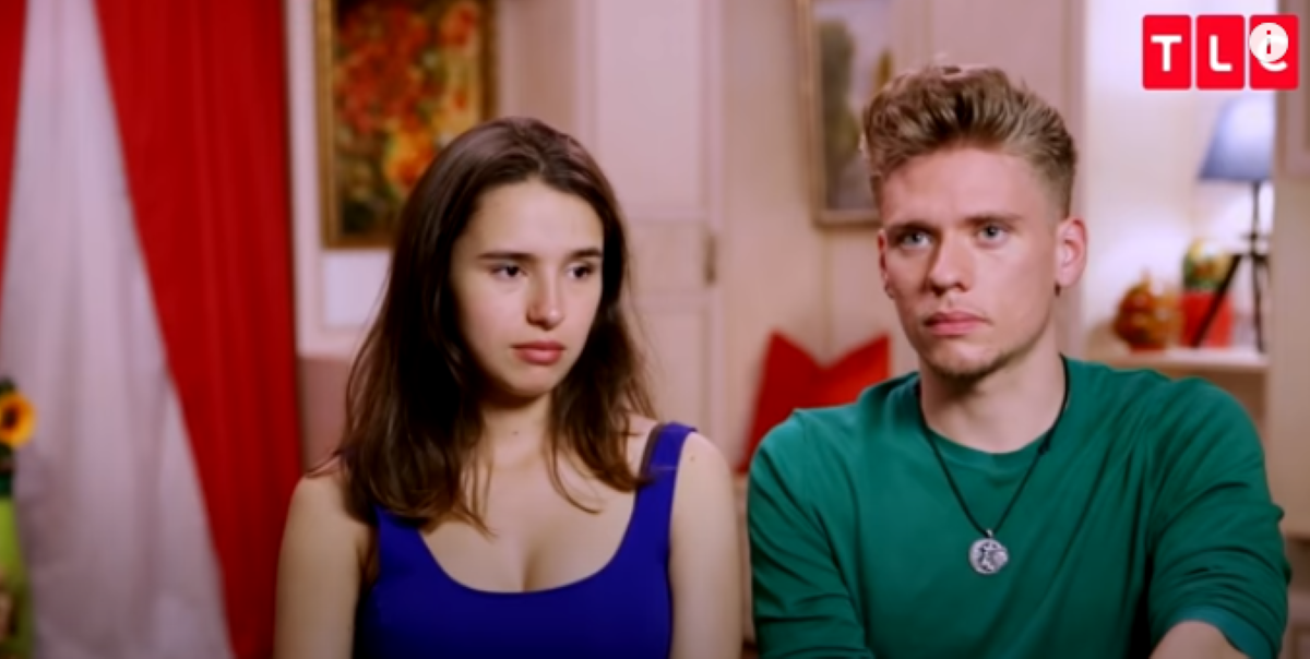 Olga Koshimbetova and Steven Frend of 90 Day Fiancé