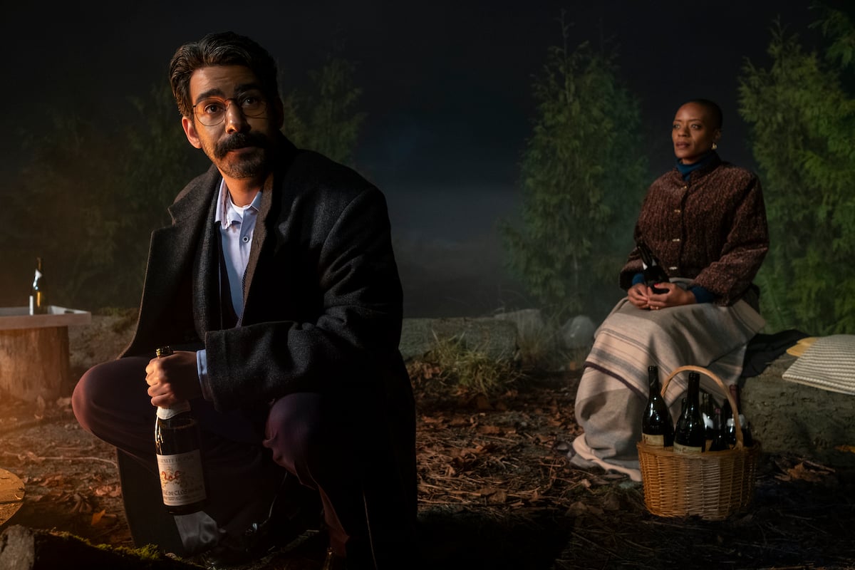 RAHUL KOHLI as OWEN and T'NIA MILLER as HANNAH in THE HAUNTING OF BLY MANOR