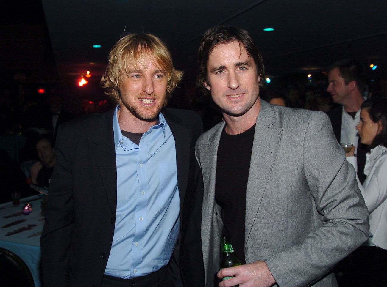 Owen Wilson and Luke Wilson at the premiere of 'The Life Aquatic with Steve Zissou'