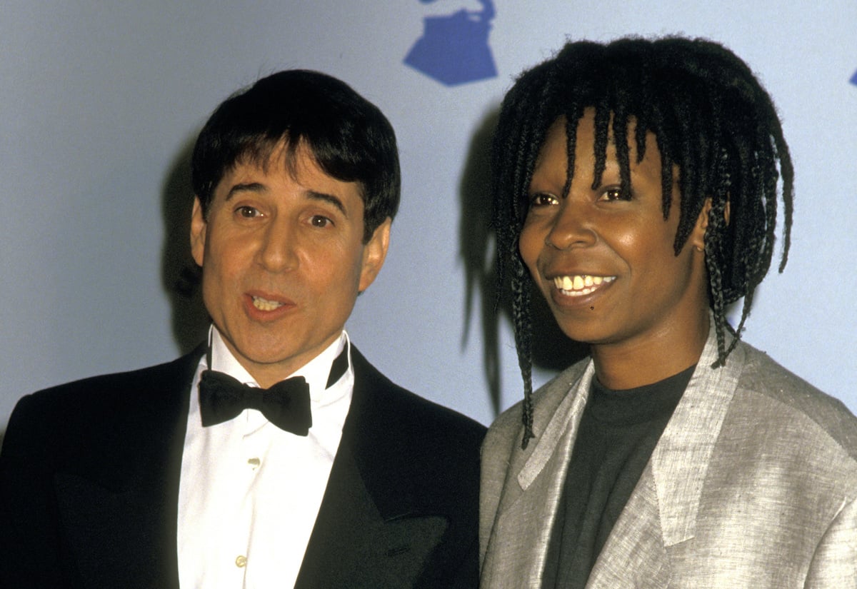 Paul Simon and Whoopi Goldberg | Ron Galella/Ron Galella Collection via Getty Images