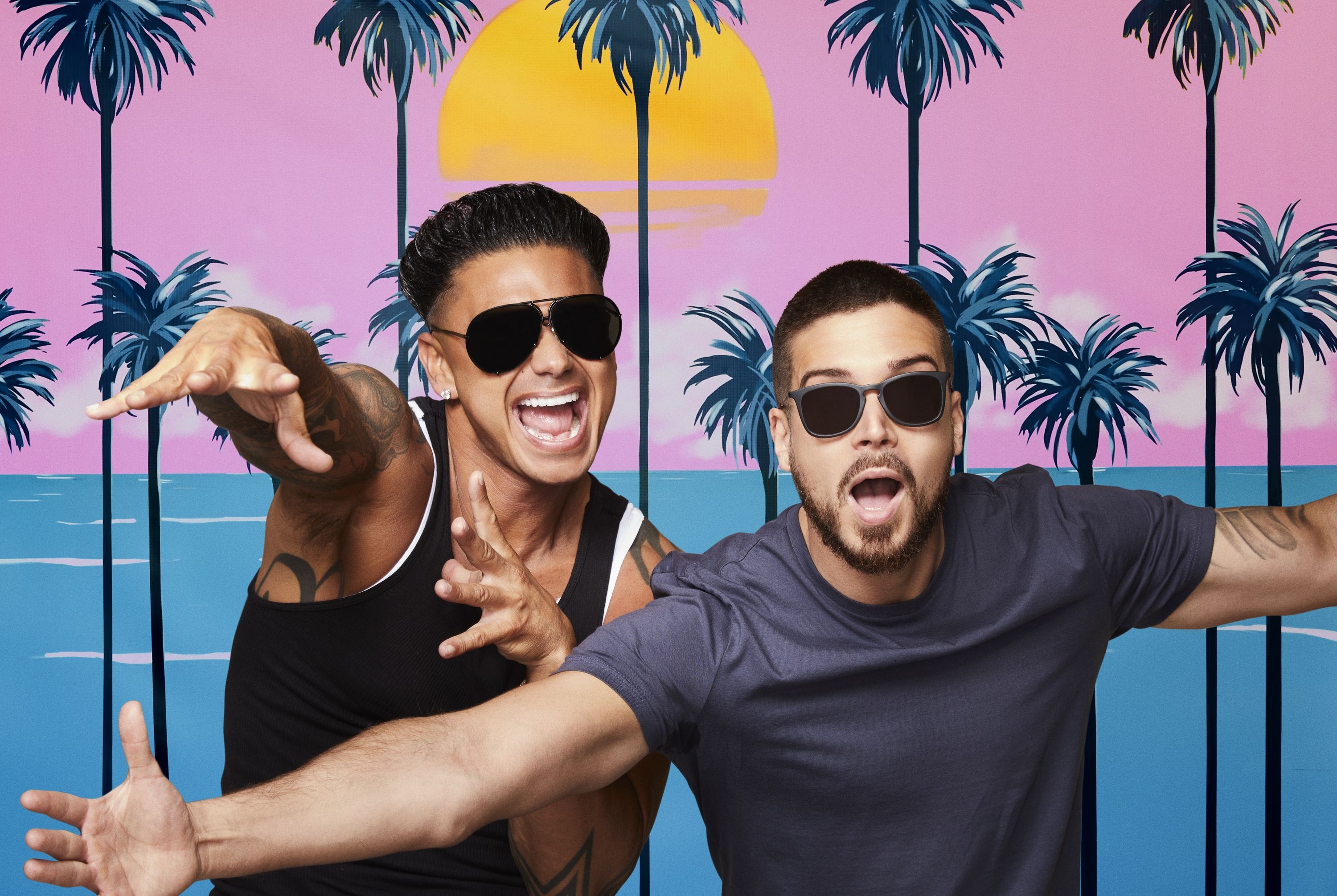 Pauly D and Vinny Guadagnino