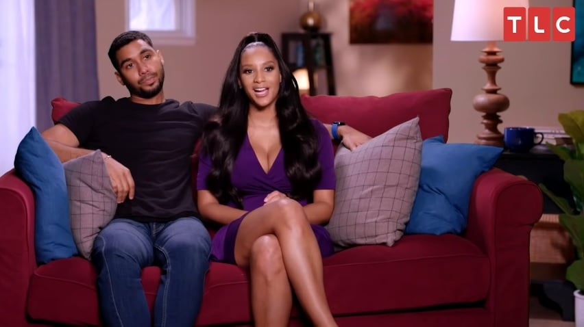 Pedro Jimeno and Chantel Everett on 'The Family Chantel'