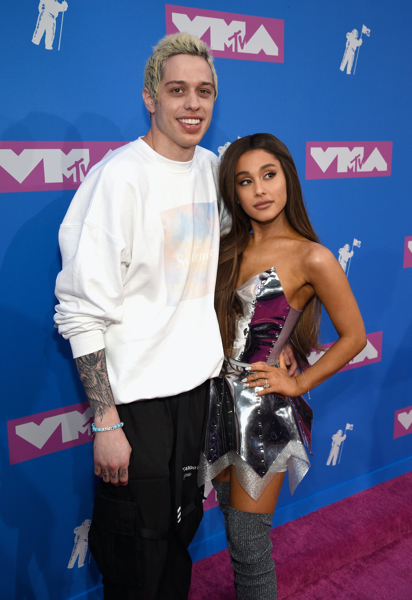 Pete Davidson and Ariana Grande