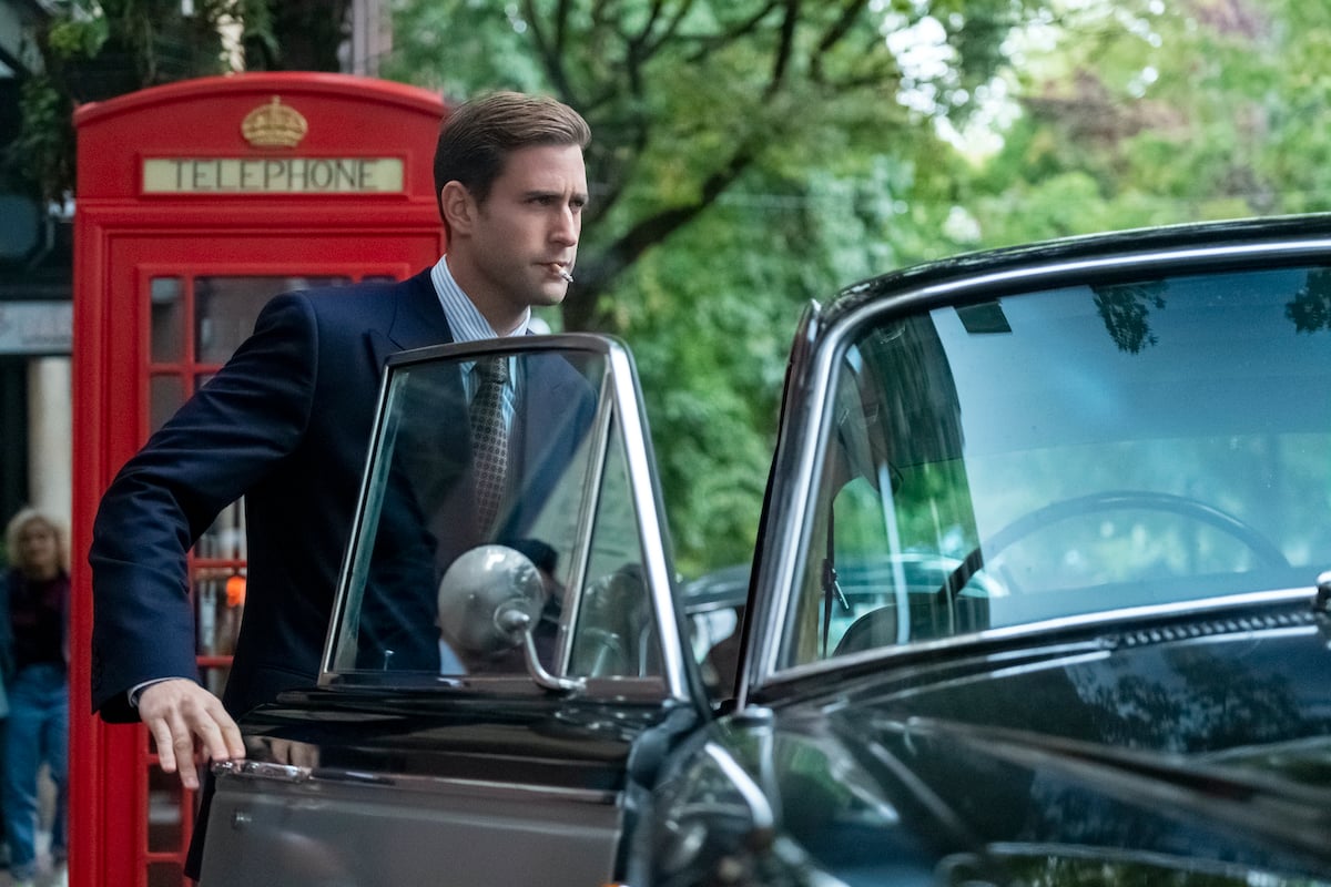 OLIVER JACKSON-COHEN as PETER QUINT in THE HAUNTING OF BLY MANOR