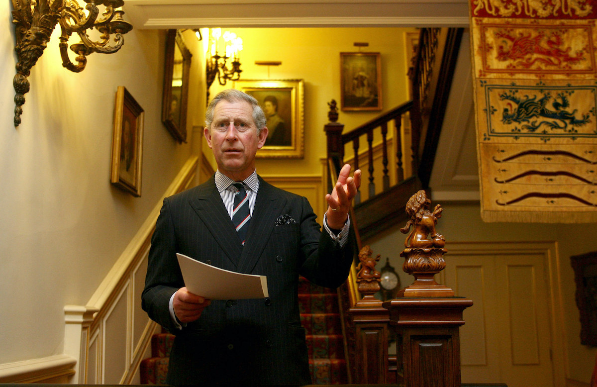 Prince Charles, Prince of Wales delivers a speech during the 'Pub is the Hub' reception in Clarence House to mark the 5th anniversary of the project aimed at moving rural services into pubs on March 9, 2007 in London, England