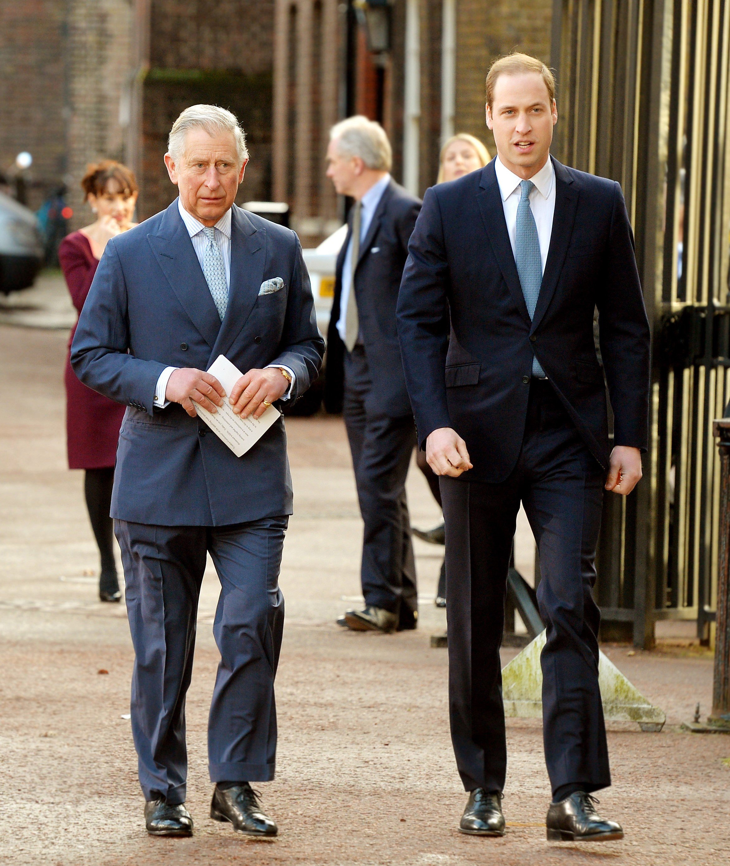 Prince Charles and Prince William