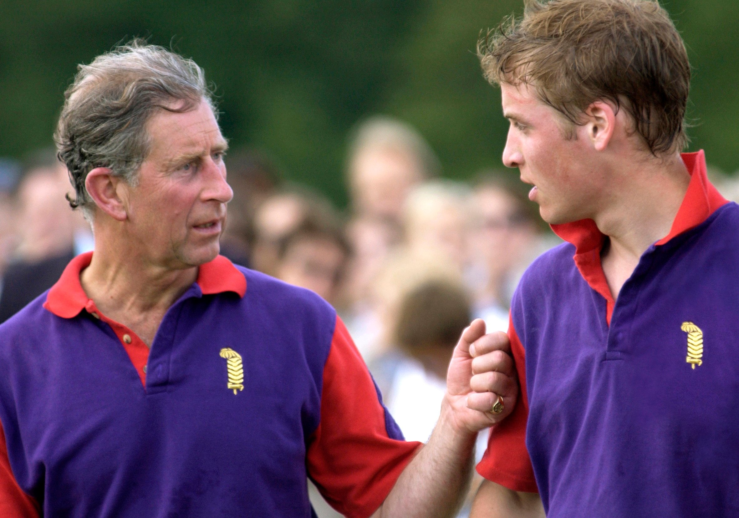 Prince Charles and Prince William 