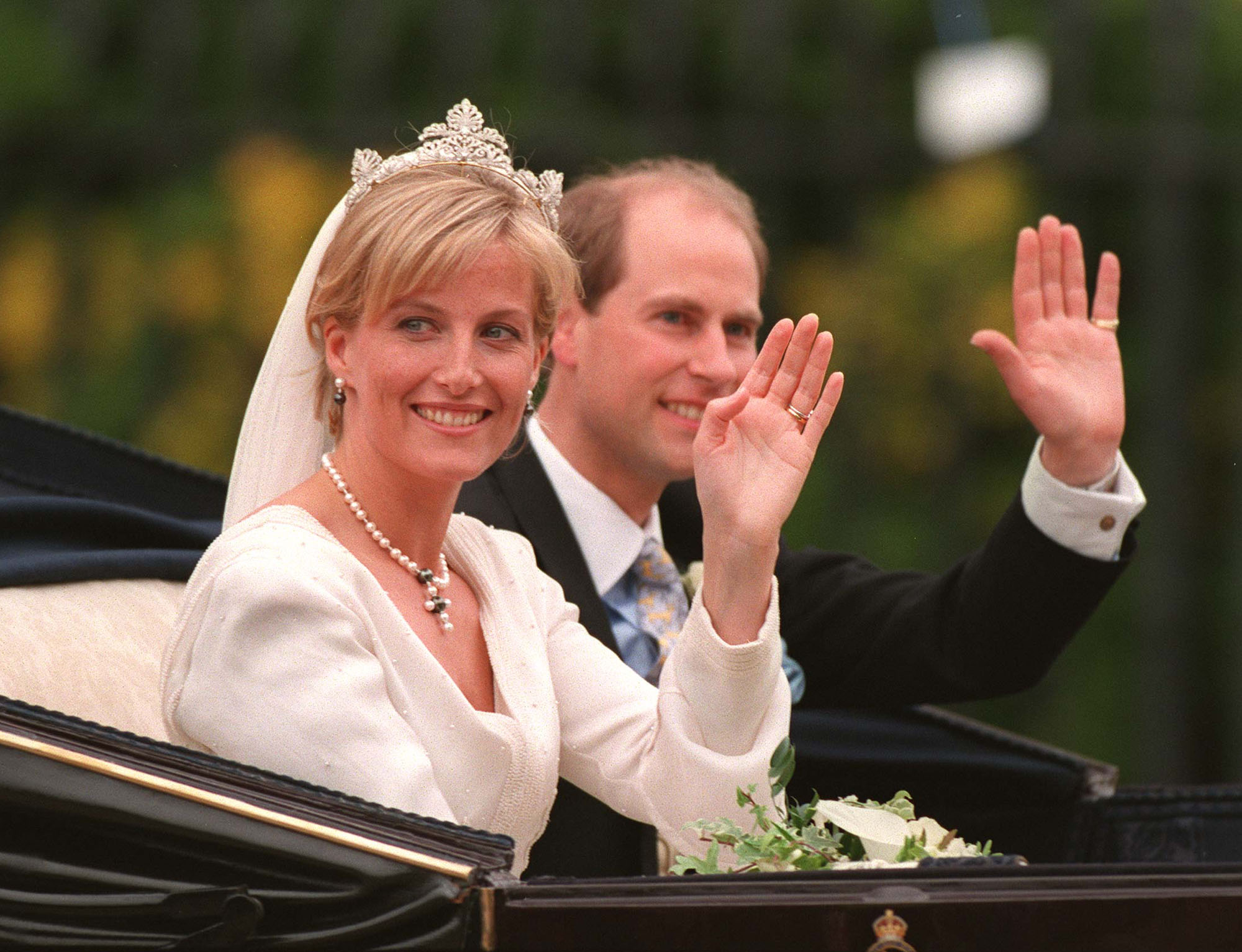 Prince Edward and Sophie Rhys-Jones' wedding