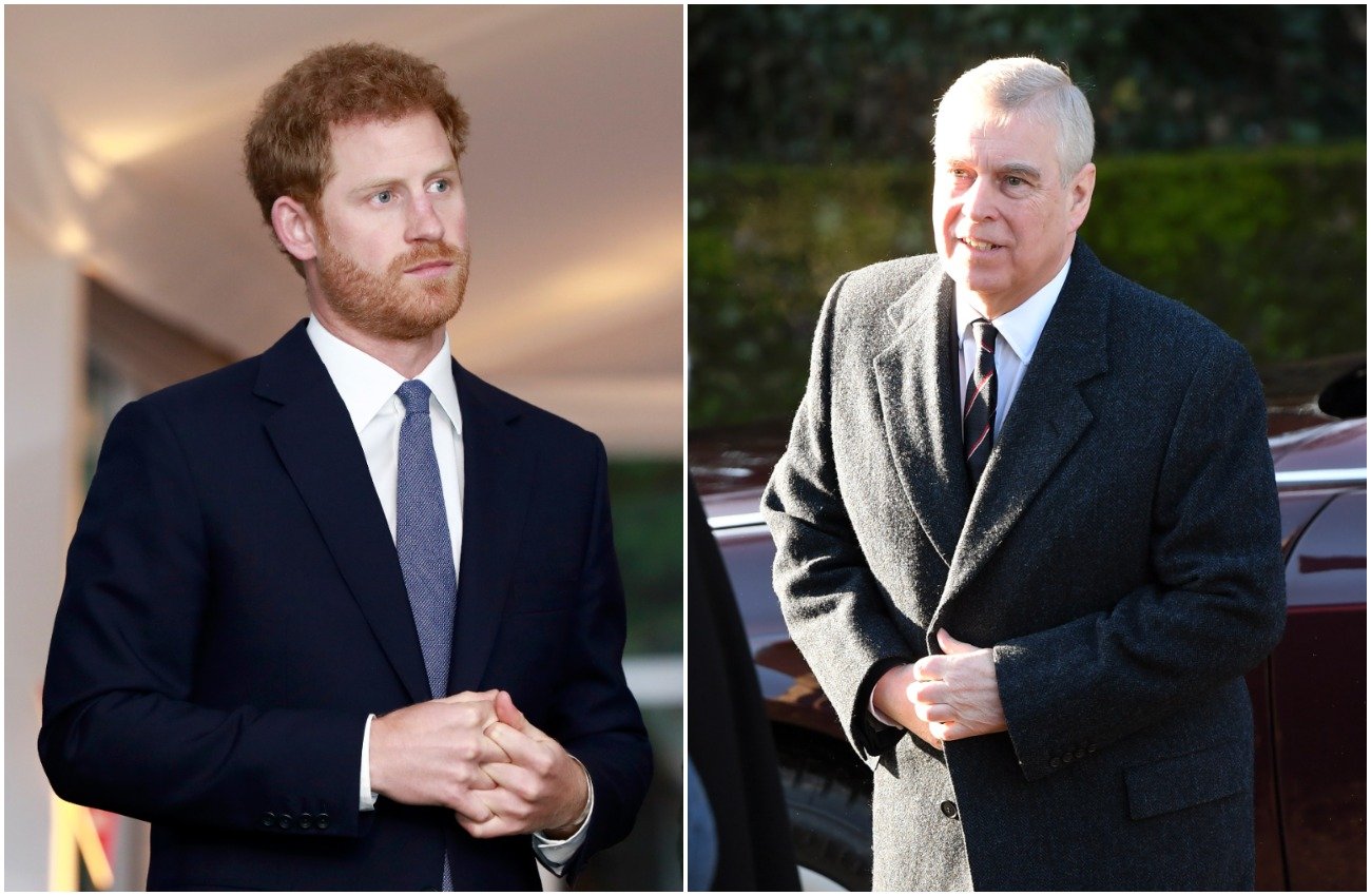 Prince Harry and Prince Andrew