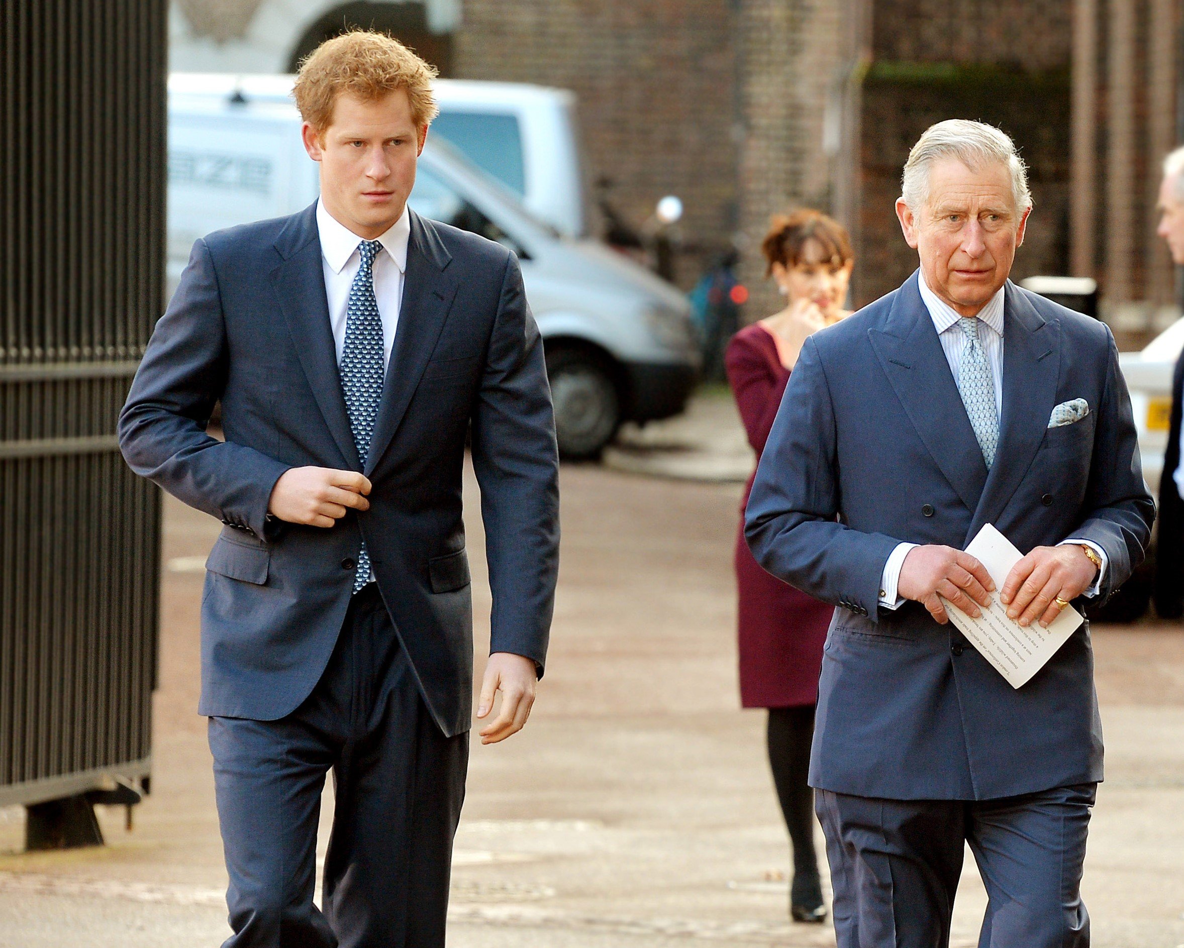 Prince Harry and Prince Charles