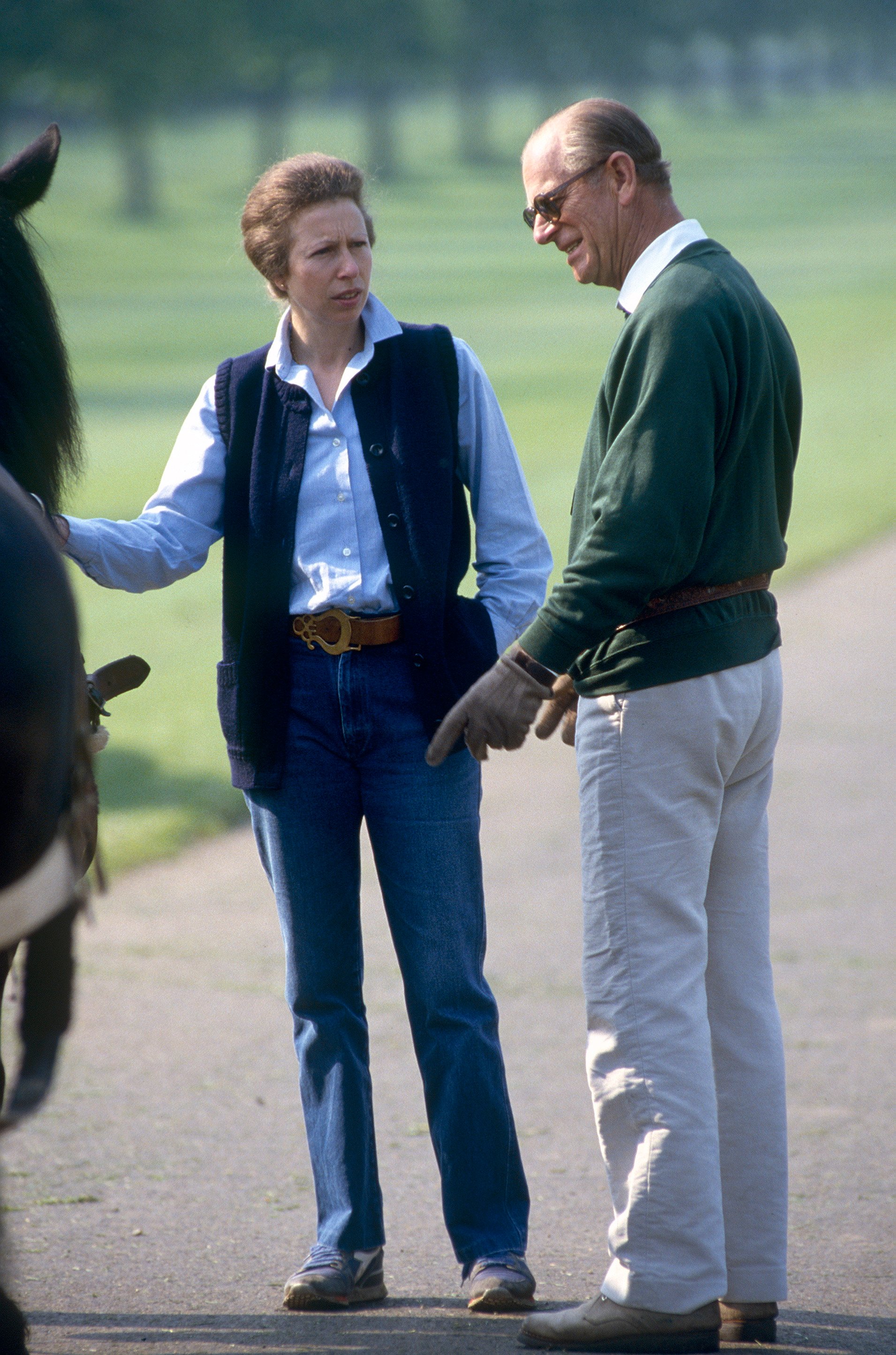 Prince Philip and Princess Anne