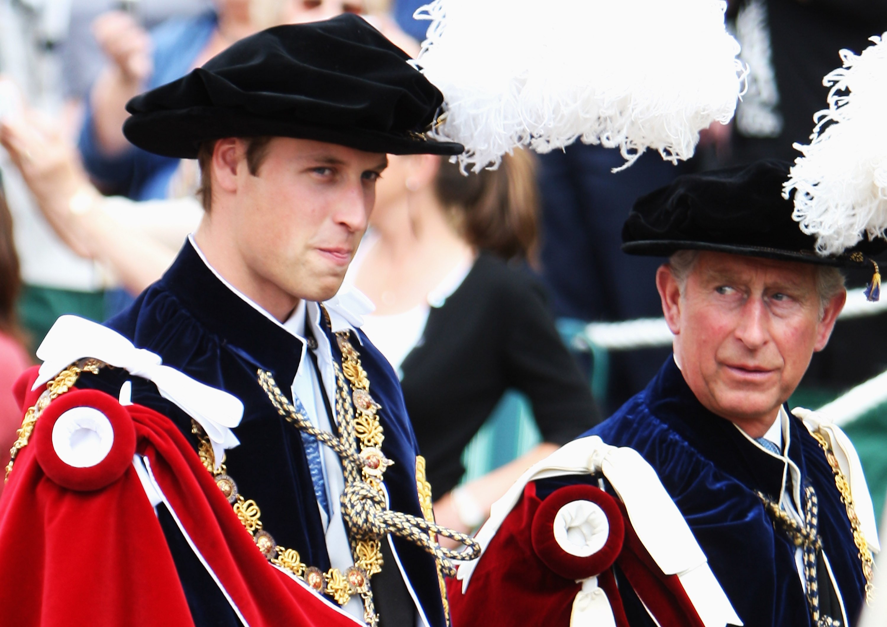  Prince William and Prince Charles