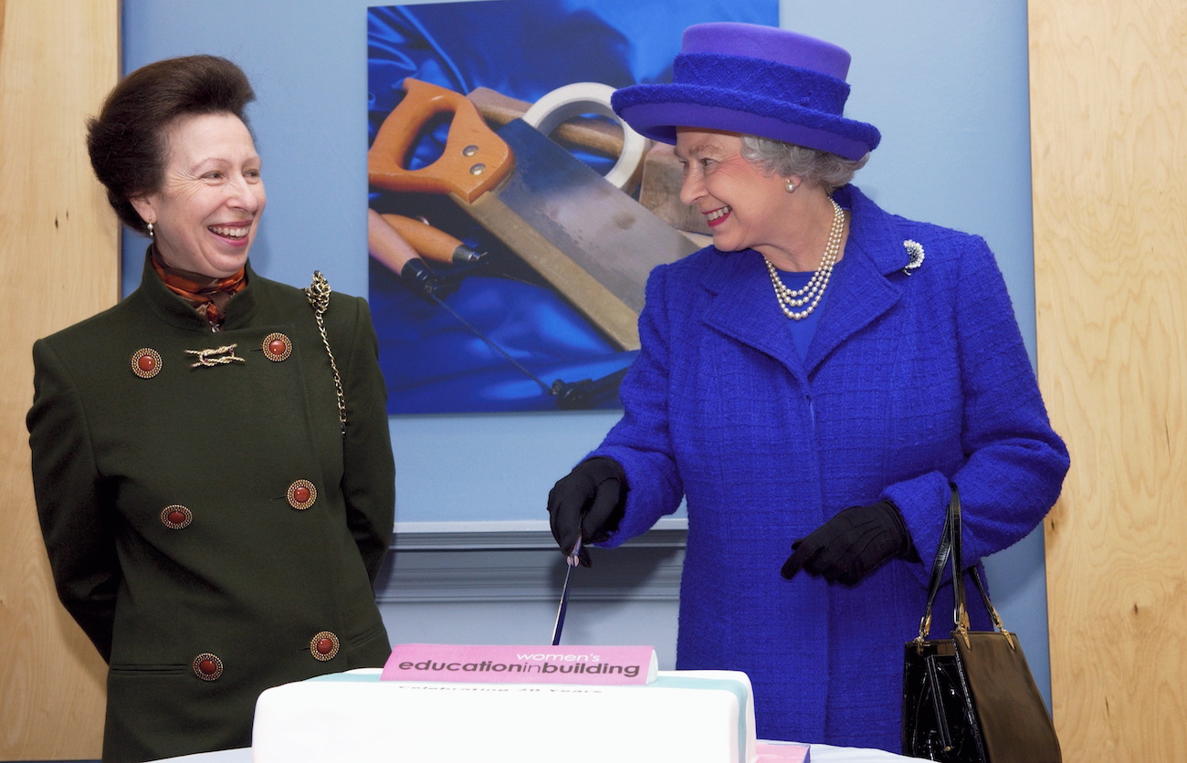 Princess Anne and Queen Elizabeth II 