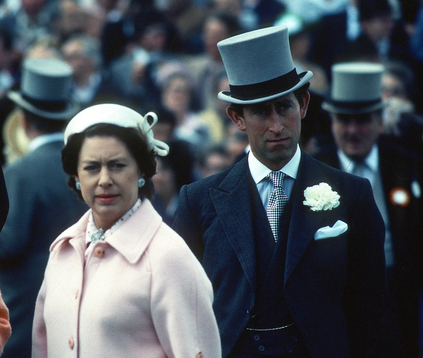 Princess Margaret and Prince Charles