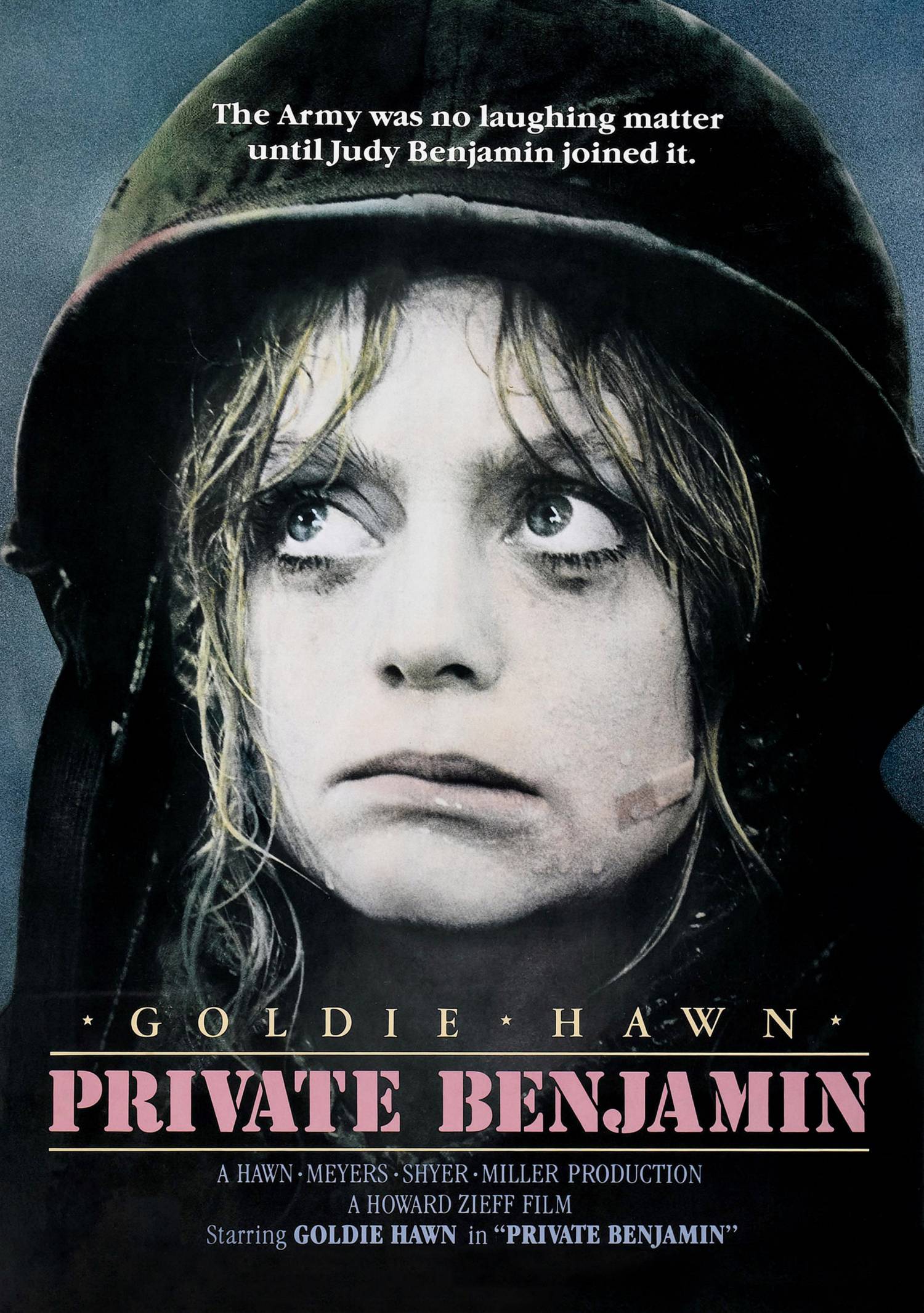 "Private Benjamin", 1980 American comedy film starring Goldie Hawn. 