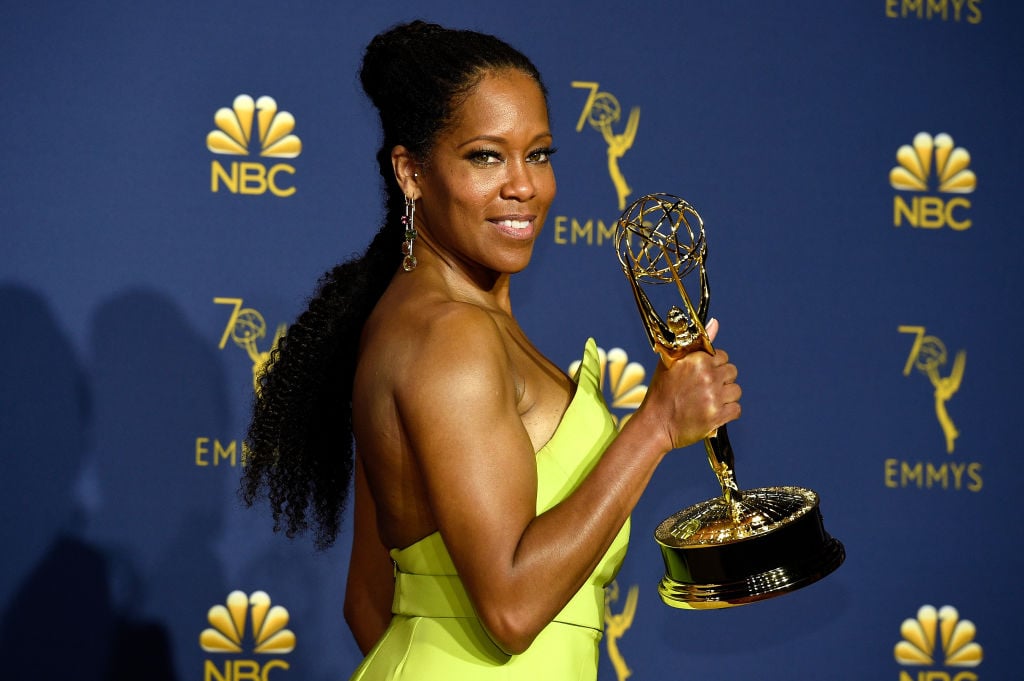 Regina King at the Emmys