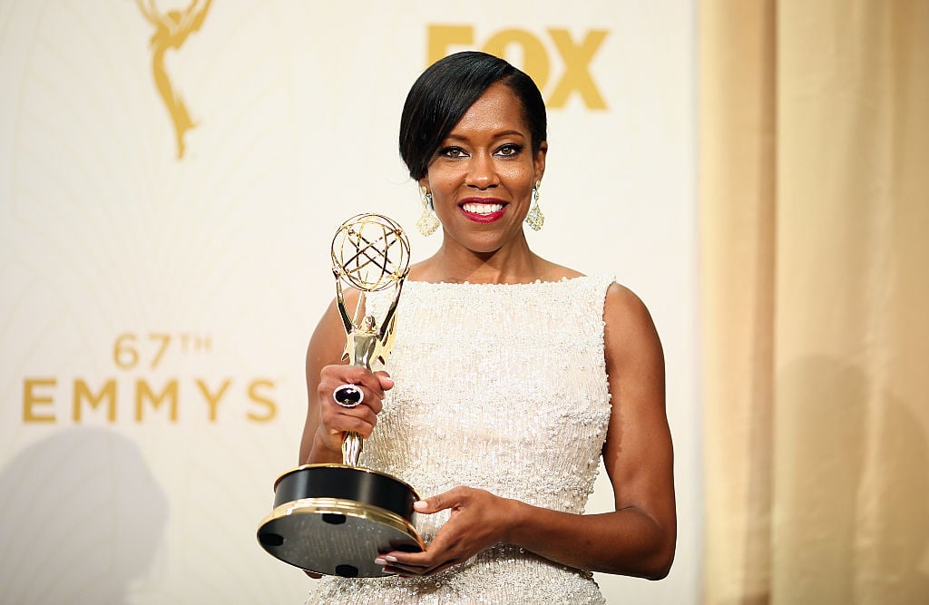 Regina King with her Emmy