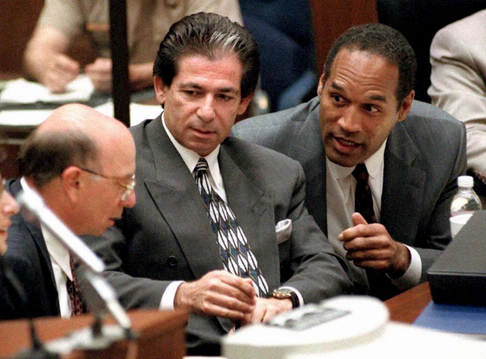 Robert Kardashian Sr. and O.J. Simpson