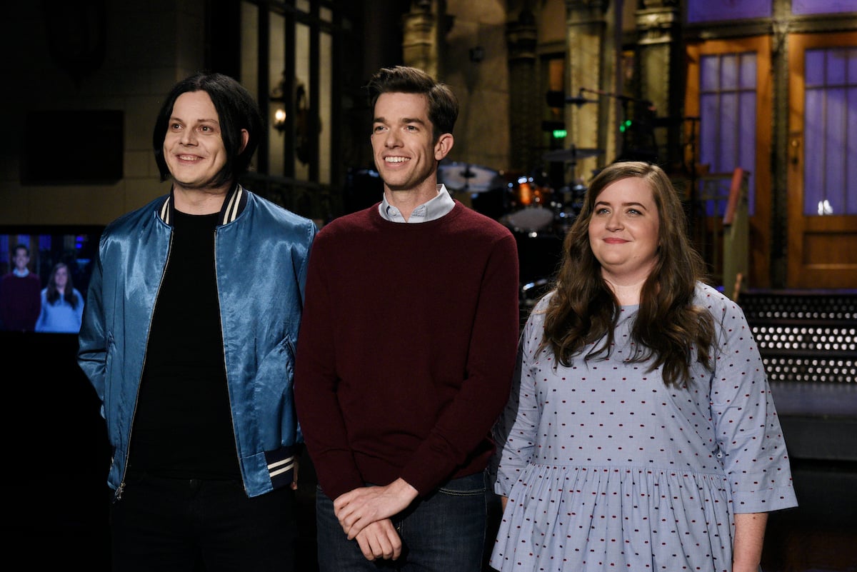 Jack White, Host John Mulaney, Aidy Bryant