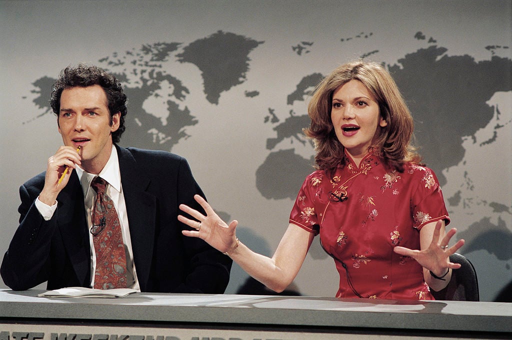 Saturday Night Live cast in 1995