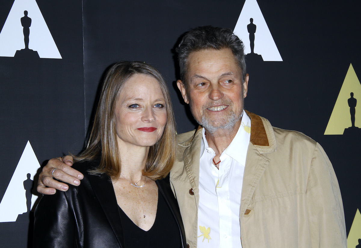 Jodie Foster and Jonathan Demme pose as The Academy Museum Presents 25th Anniversary Event of The Silence of the Lambs