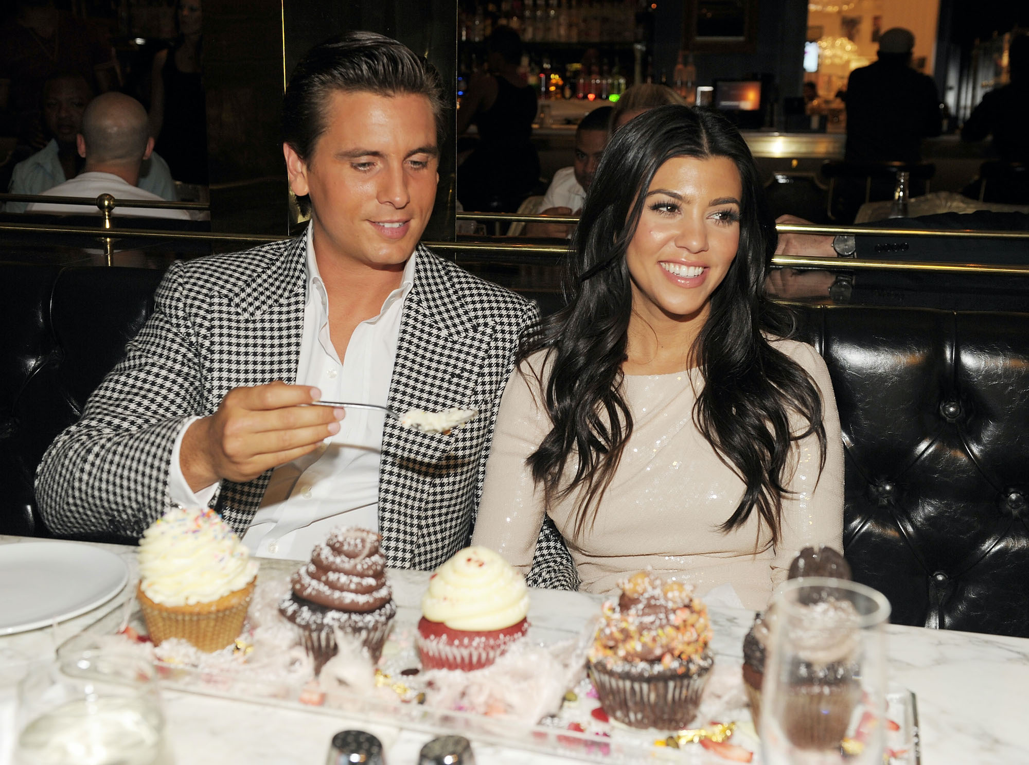 Scott Disick and Kourtney Kardashian