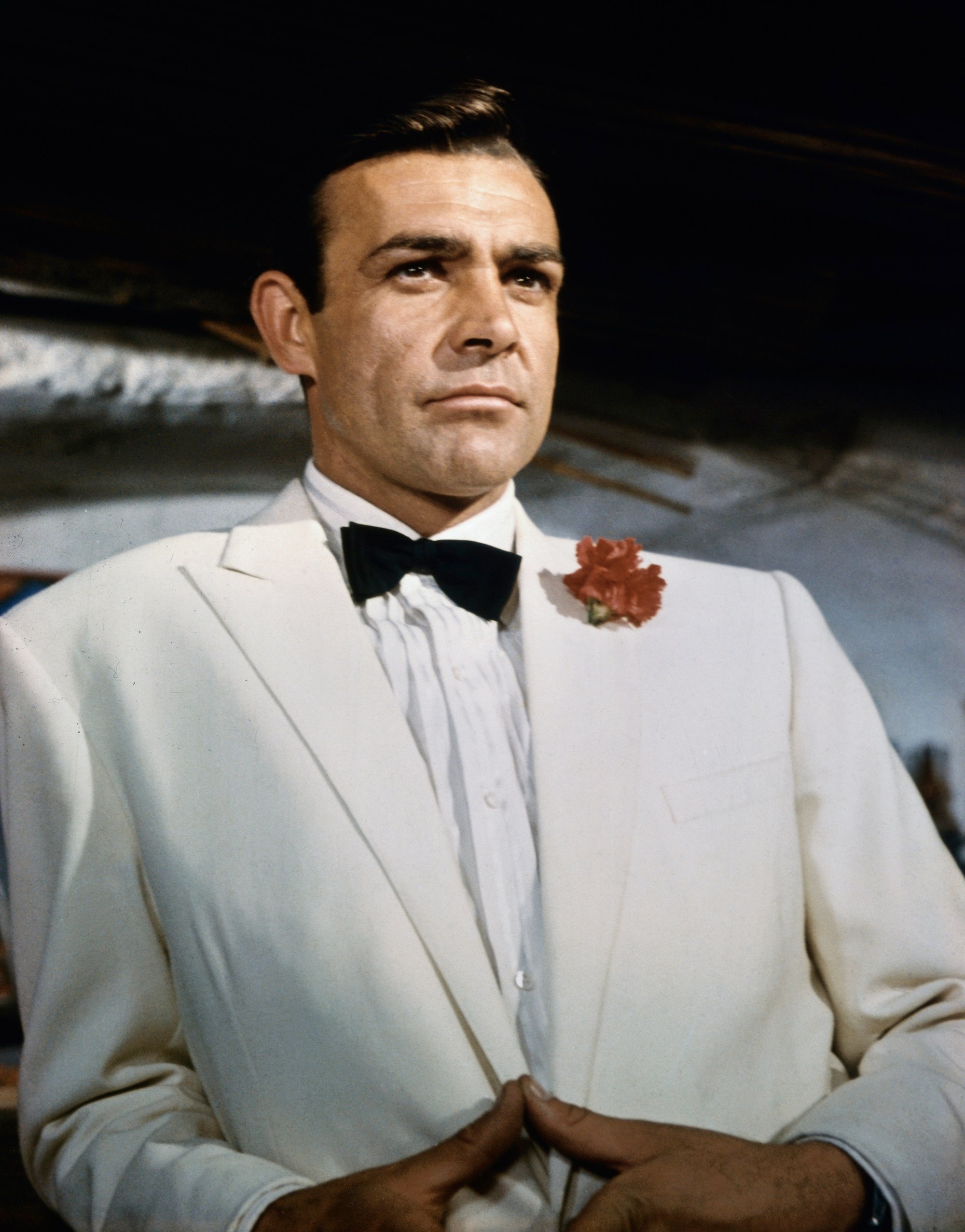 Sean Connery white tux