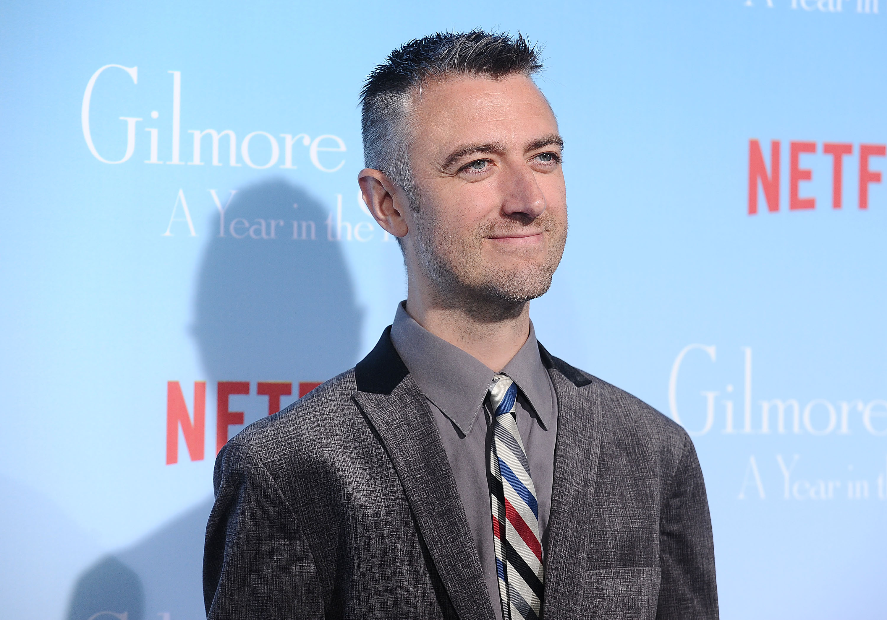 Sean Gunn attends the premiere of 'Gilmore Girls: A Year in the Life' at Regency Bruin Theatre