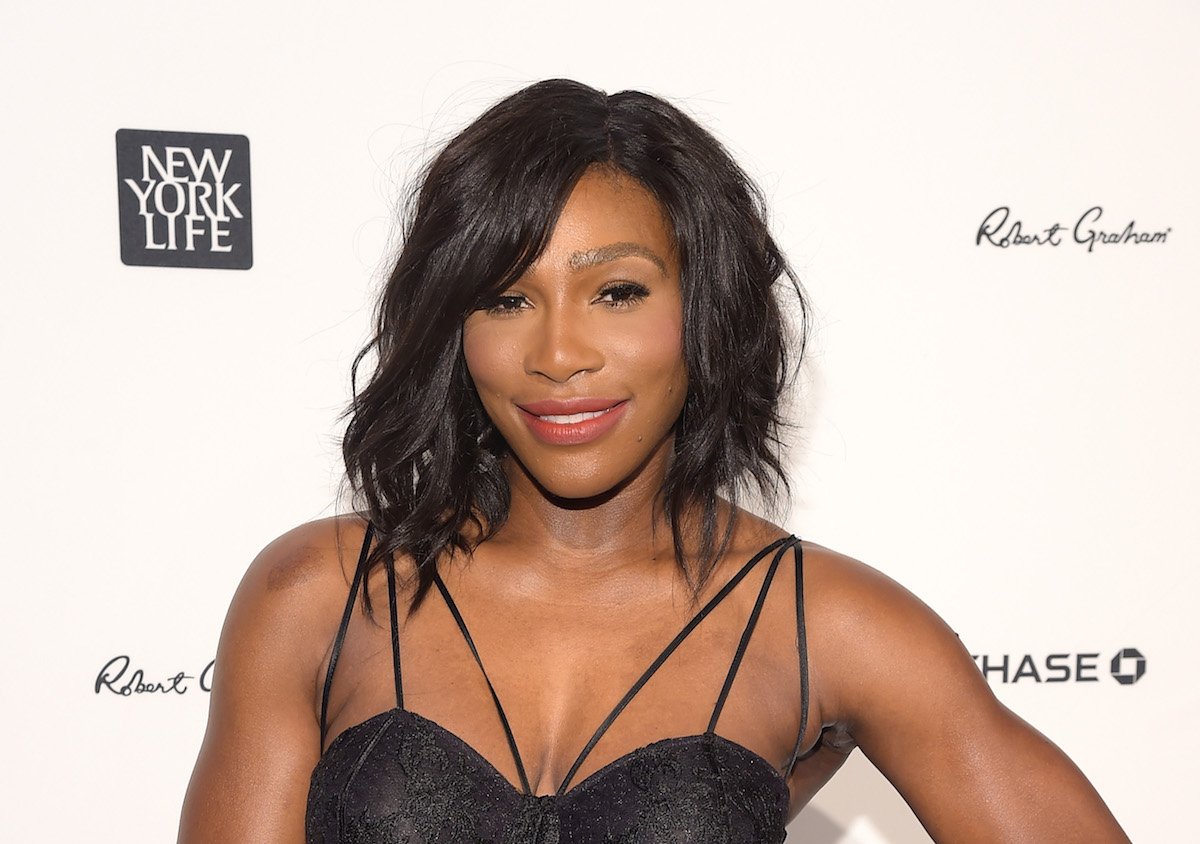 Serena Williams attends Sports Illustrated Sportsperson of the Year Ceremony 2015 at Pier 60