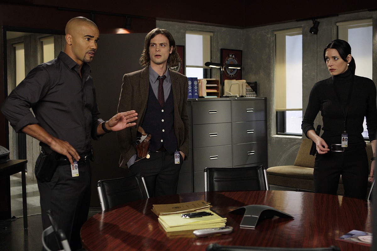 Shemar Moore, Matthew Gray Gubler, and Paget Brewster