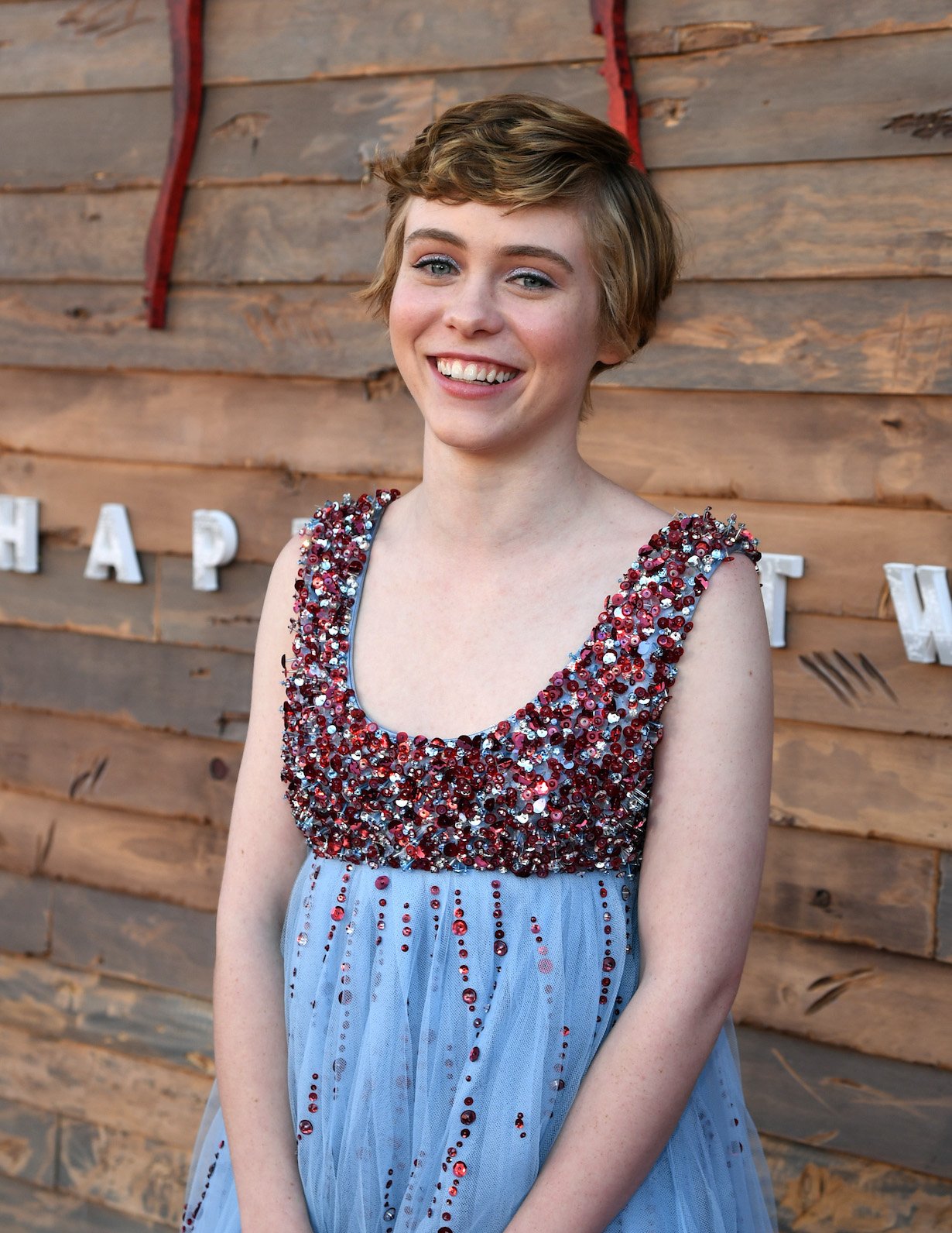 Sophia Lillis arrives at the premiere of Warner Bros. Pictures" "It Chapter Two"