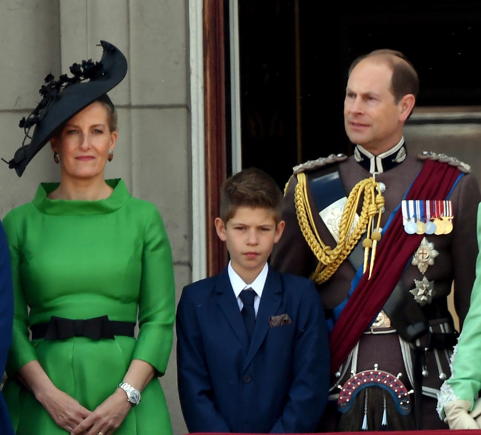 Sophie Rhys-Jones, Prince Edward, and their son James