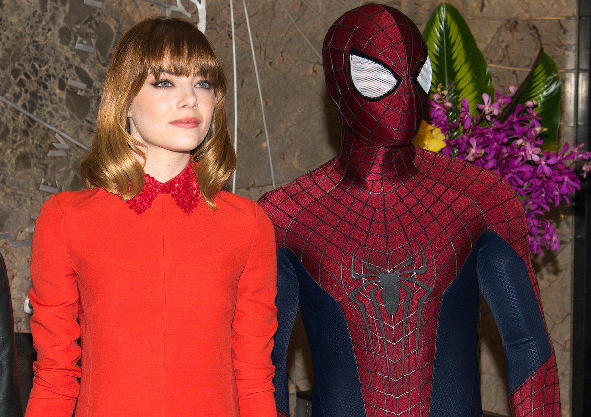 Emma Stone and Spider-Man visit The Empire State Building | Mike Pont/Getty Images