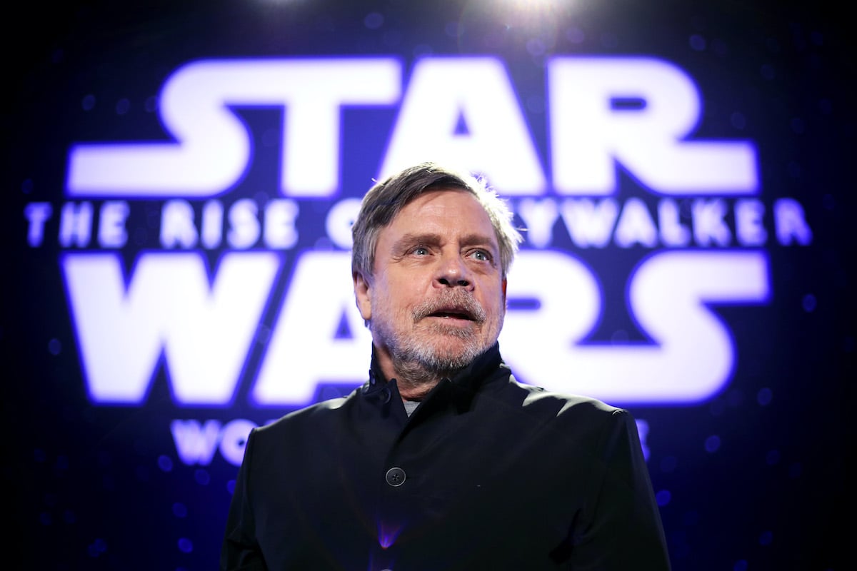 Mark Hamill at the 'Star Wars: The Rise Of Skywalker' premiere