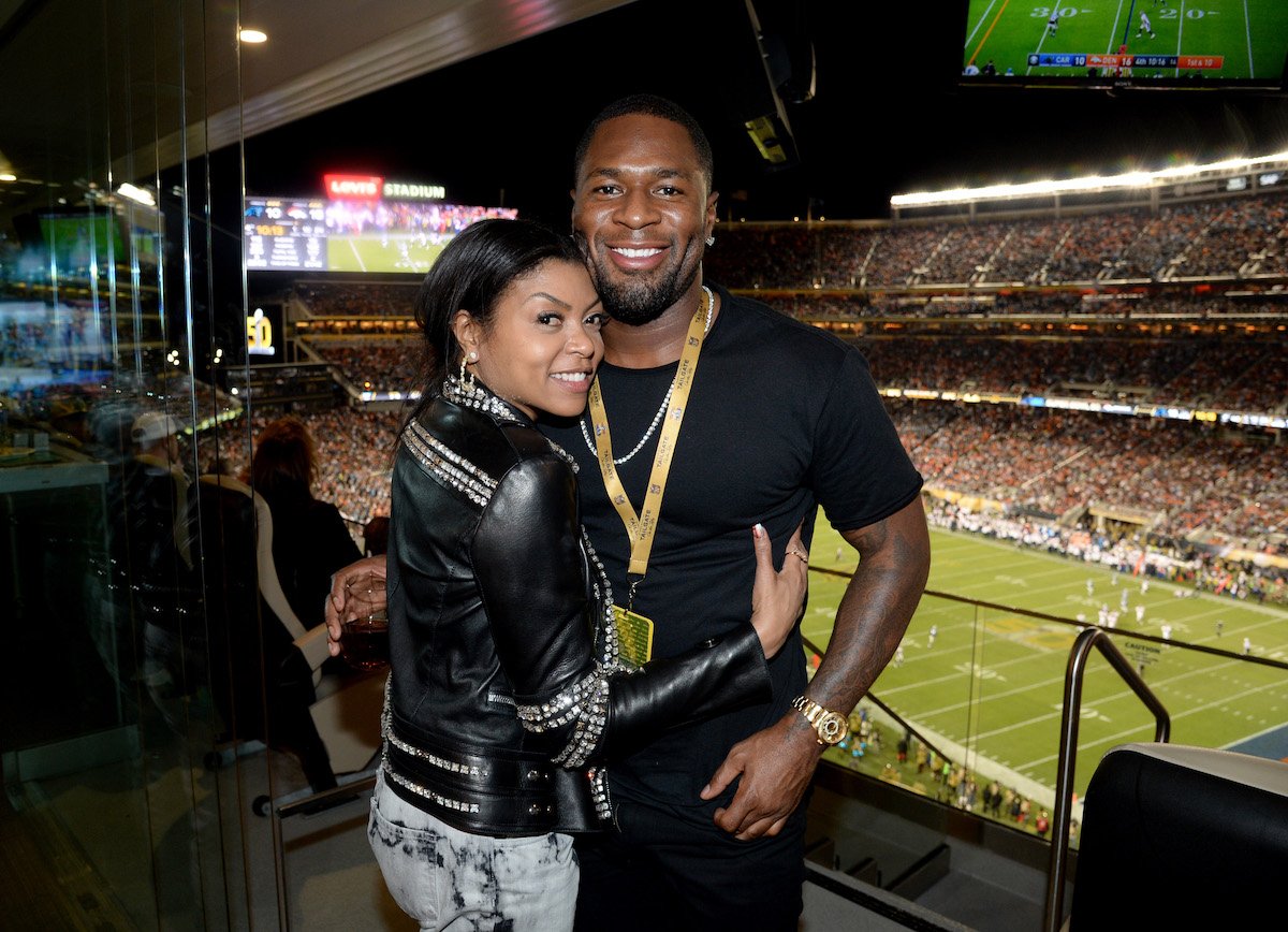 Taraji P. Henson and Kelvin Hayden